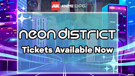 anime expo neon district